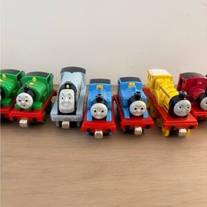 Vintage Thomas The Train  Metal Diecast Magnetic Lot Of 22 (2002-2006) & Track